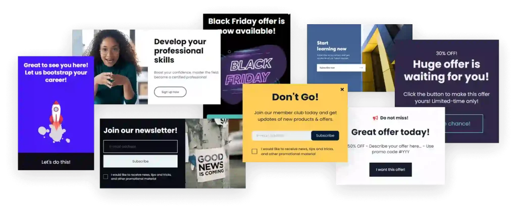 LearnWorlds Popup Templates