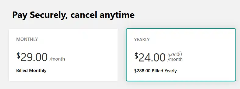 LearnWorlds - Annual Billing Option